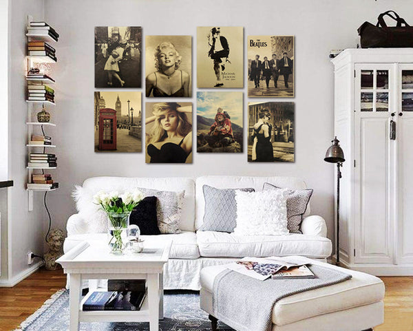 Home Interior Cafe Decorative Painting